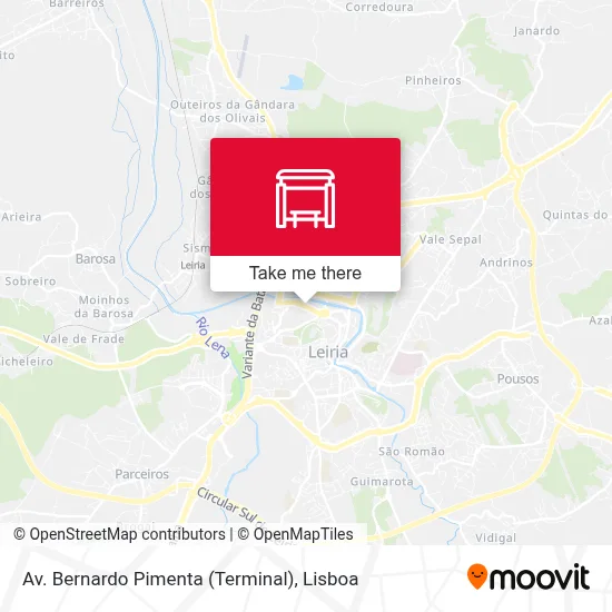 Av. Bernardo Pimenta (Terminal) map