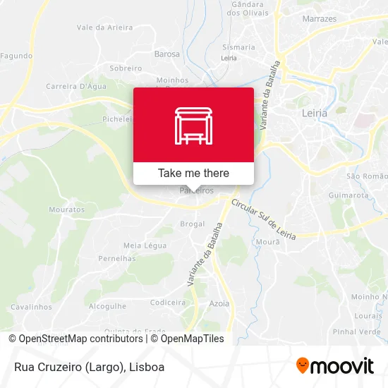 Rua Cruzeiro (Largo) map