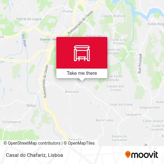 Casal do Chafariz map