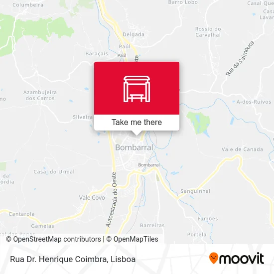 Rua Dr. Henrique Coimbra map