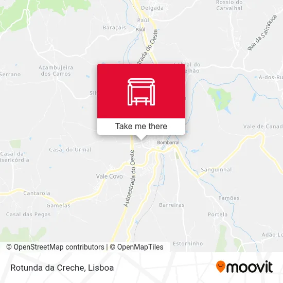 Rotunda da Creche map