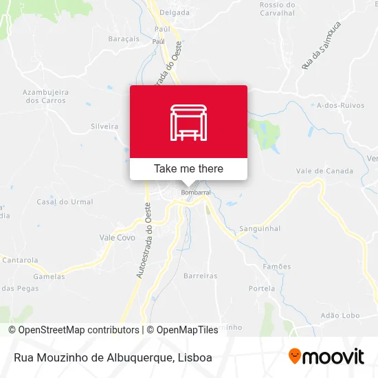 Rua Mouzinho de Albuquerque map