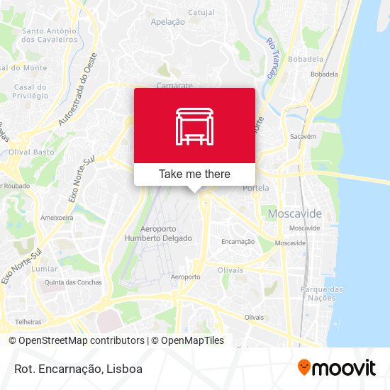 Rot. Encarnação mapa