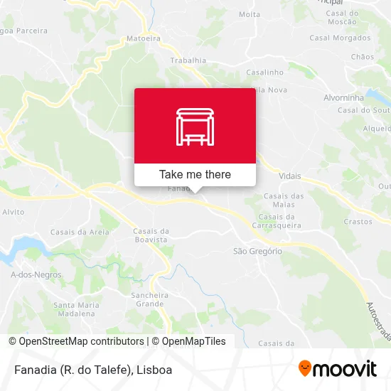 Fanadia (R. do Talefe) map