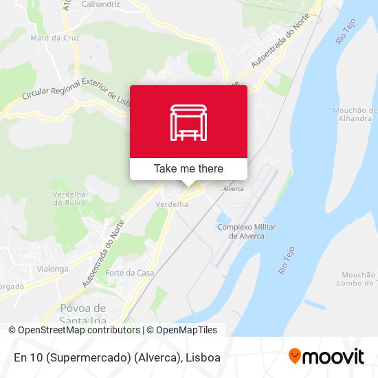En 10 (Supermercado) (Alverca) mapa