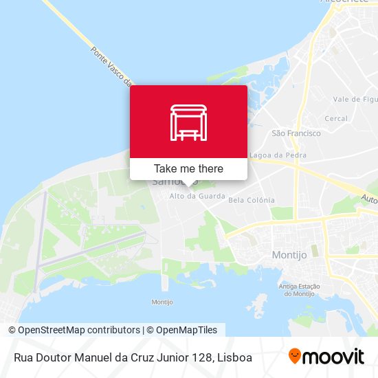 Rua Doutor Manuel da Cruz Junior 128 map