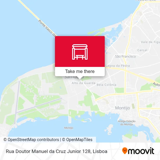 Rua Doutor Manuel da Cruz Junior 128 map