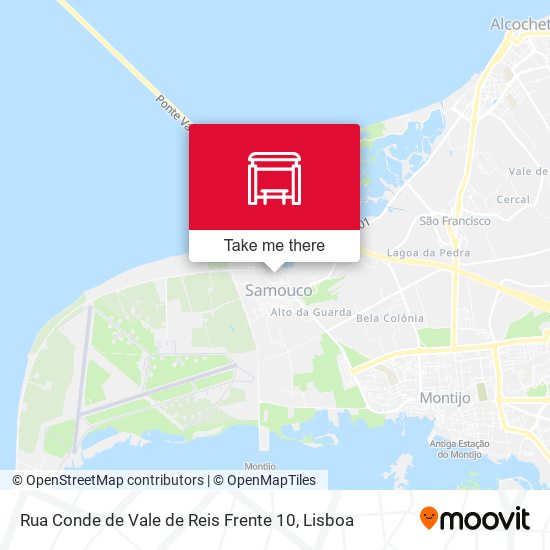 Rua Conde de Vale de Reis Frente 10 map