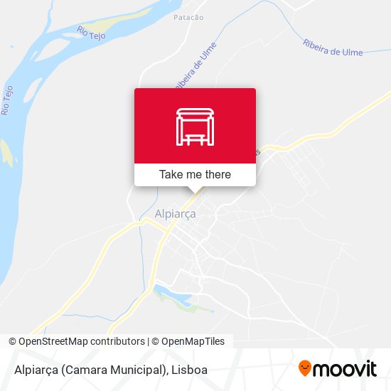 Alpiarça (Camara Municipal) map