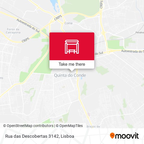 Rua das Descobertas 3142 map