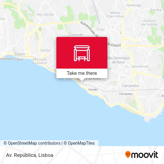 Av. República map