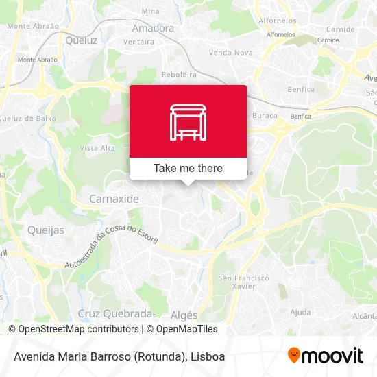 Avenida Maria Barroso (Rotunda) map