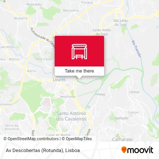 Av Descobertas (Rotunda) map