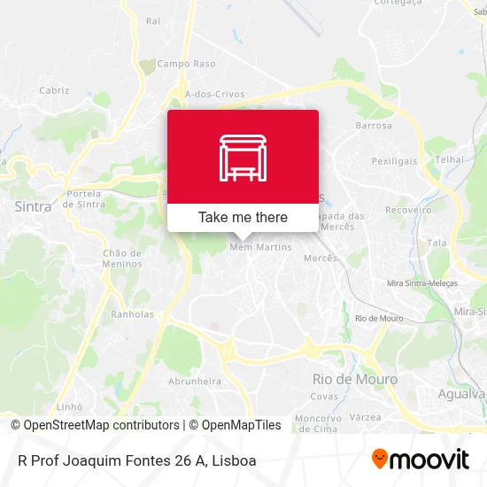 R Prof Joaquim Fontes 26 A map