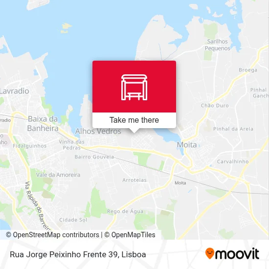 Rua Jorge Peixinho Frente 39 map