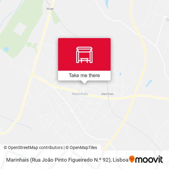 Marinhais (Rua João Pinto Figueiredo N.º 92) map