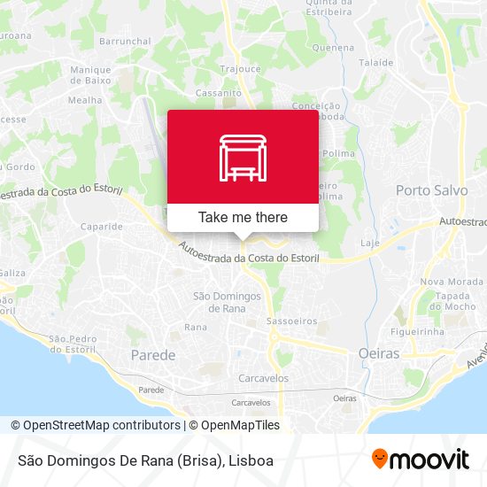 São Domingos De Rana (Brisa) map