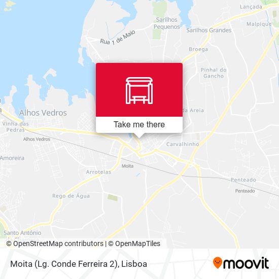 Moita (Lg. Conde Ferreira 2) map