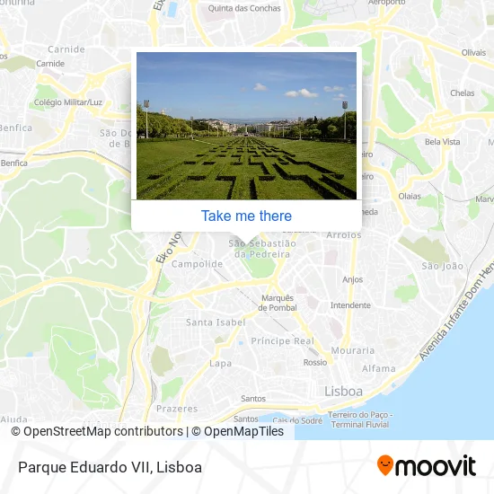 Parque Eduardo VII map