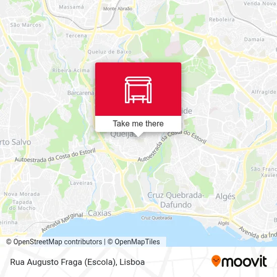Rua Augusto Fraga (Escola) map
