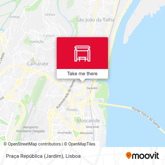 Praça República (Jardim) map