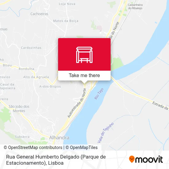 Rua General Humberto Delgado (Parque de Estacionamento) map