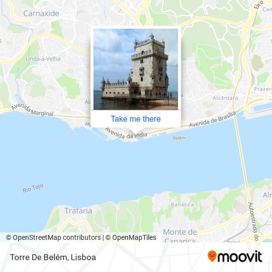 Torre De Belém map