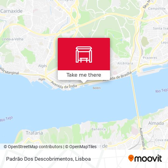 Padrão Dos Descobrimentos map
