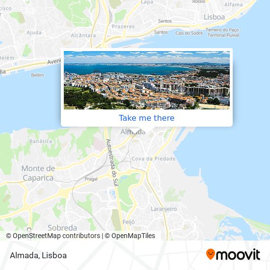 Almada map