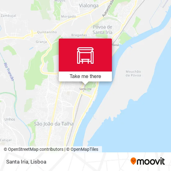 Santa Iria map