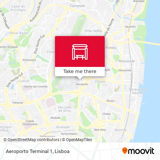 Aeroporto Terminal 1 mapa