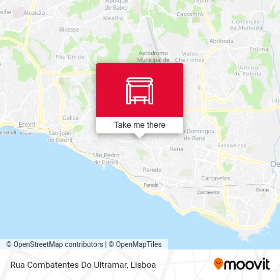 Rua Combatentes Do Ultramar map