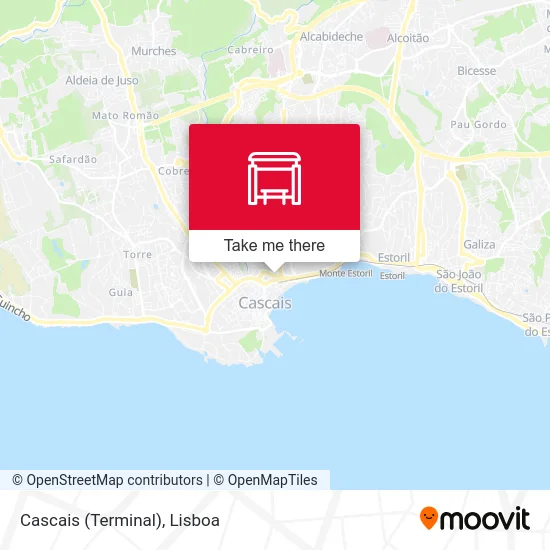Cascais (Terminal) map