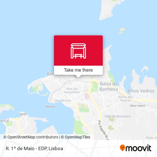 R. 1º de Maio - EDP mapa