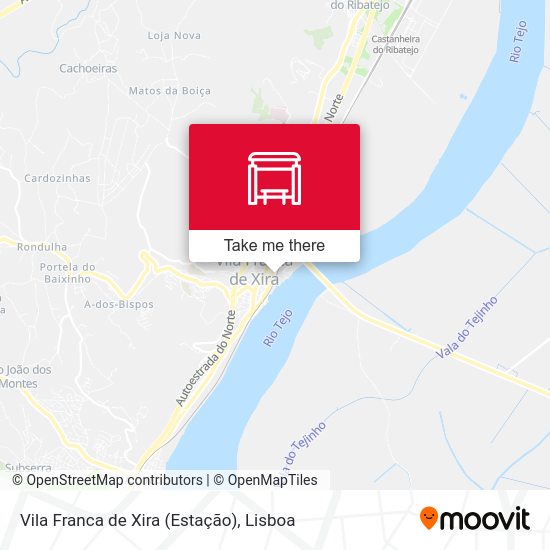 Vila Franca de Xira (Estação) map