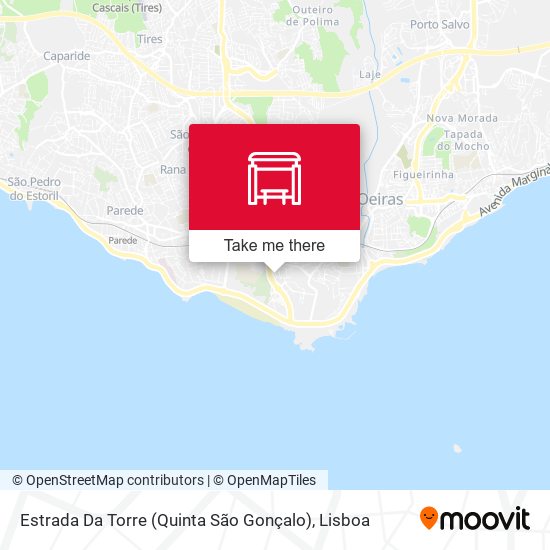 Estrada Da Torre (Quinta São Gonçalo) mapa