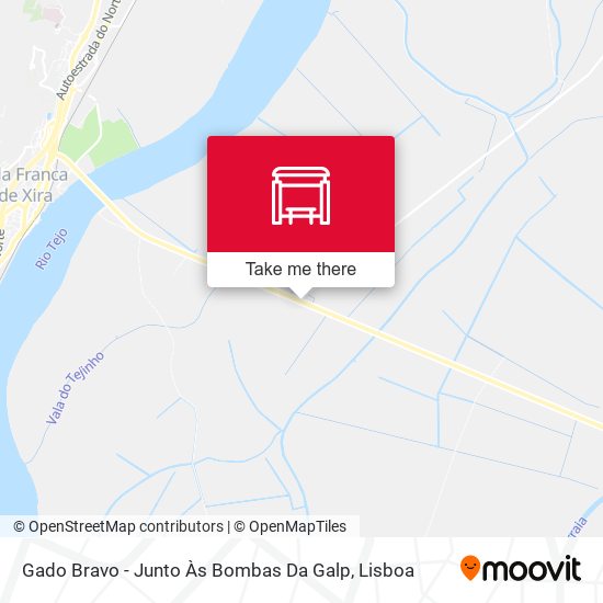 Gado Bravo - Junto Às Bombas Da Galp map