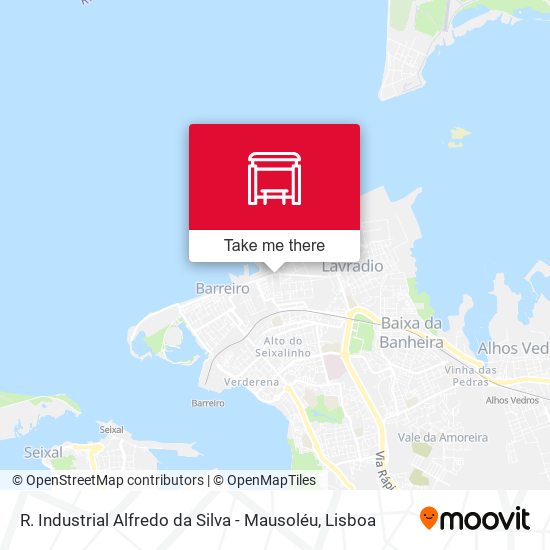 R. Industrial Alfredo da Silva - Mausoléu map