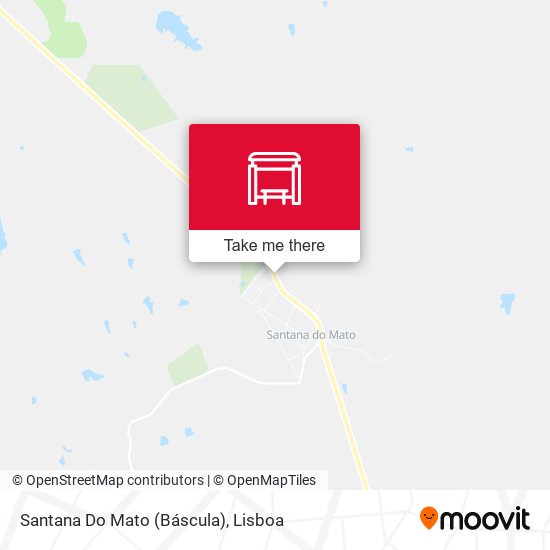 Santana Do Mato (Báscula) map