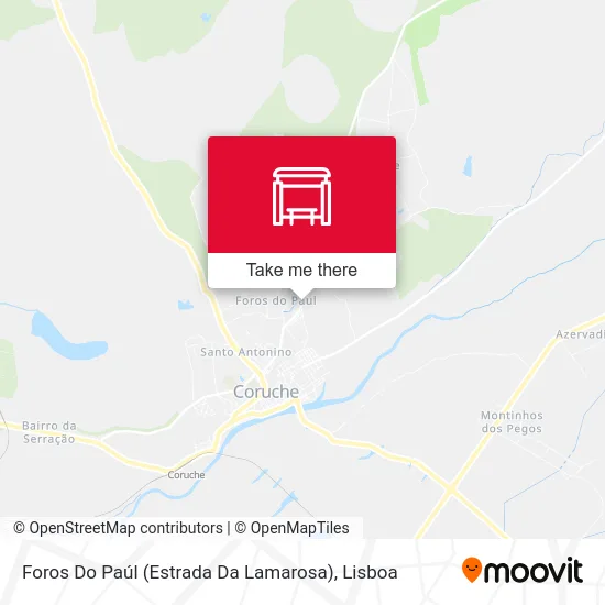 Foros Do Paúl (Estrada Da Lamarosa) map