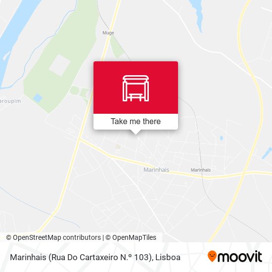 Marinhais (Rua Do Cartaxeiro N.º 103) map