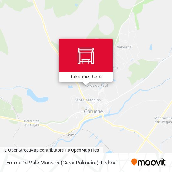 Foros De Vale Mansos (Casa Palmeira) mapa