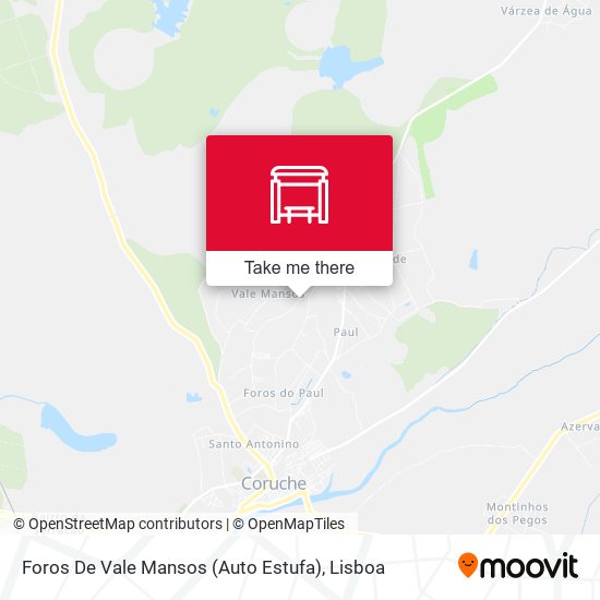 Foros De Vale Mansos (Auto Estufa) map