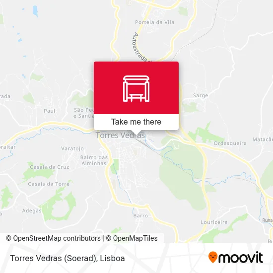 Torres Vedras (Soerad) map