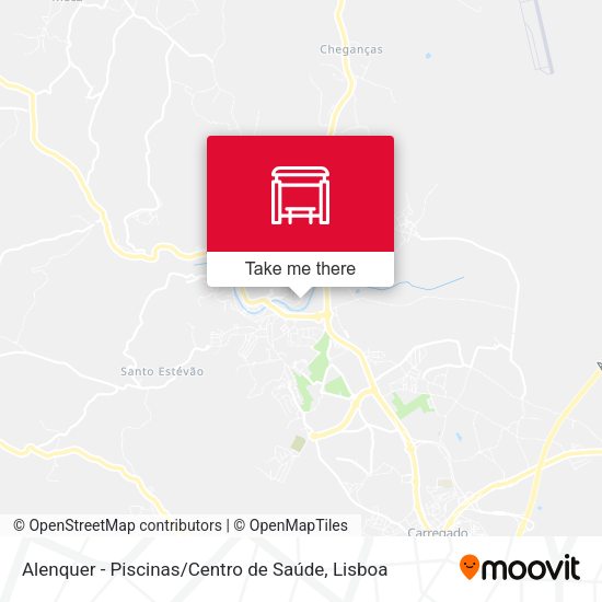Alenquer - Piscinas / Centro de Saúde map