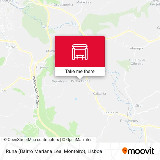 Runa (Bairro Mariana Leal Monteiro) map