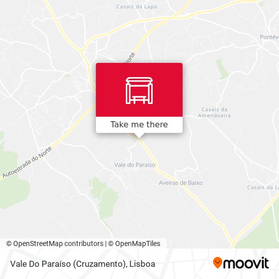 Vale Do Paraíso (Cruzamento) mapa