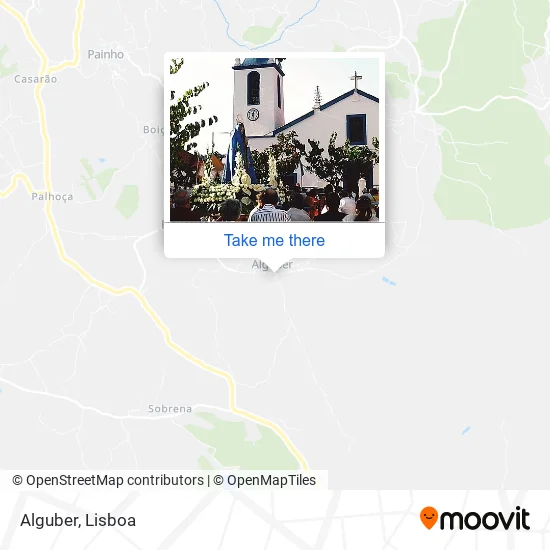 Alguber map
