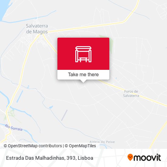 Estrada Das Malhadinhas, 393 map