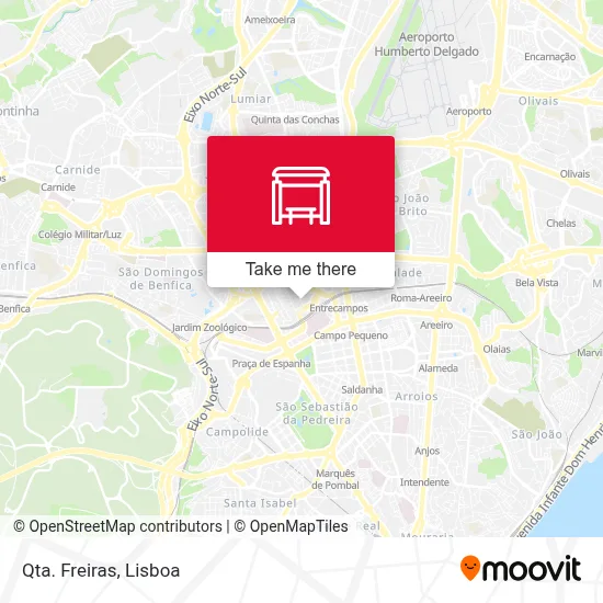 Qta. Freiras map